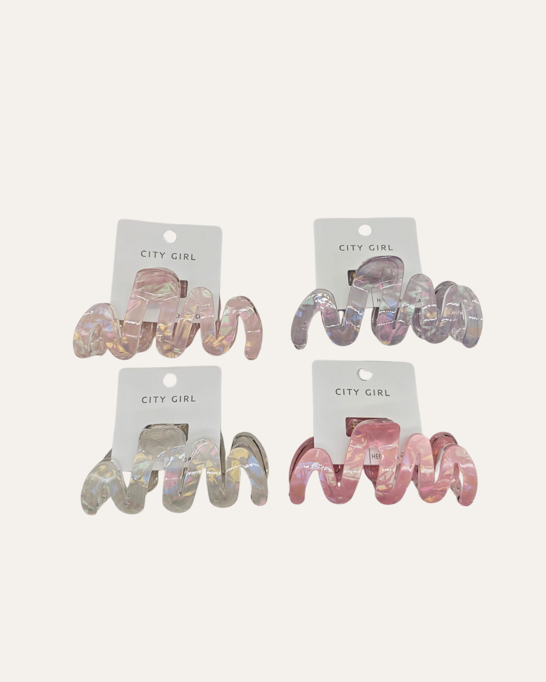 BROCHE DE PELO DE COLORES