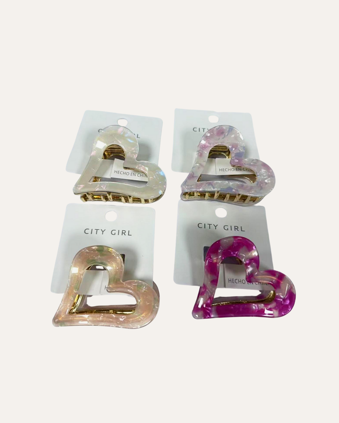 MINI BROCHE DE PELO CORAZÓN