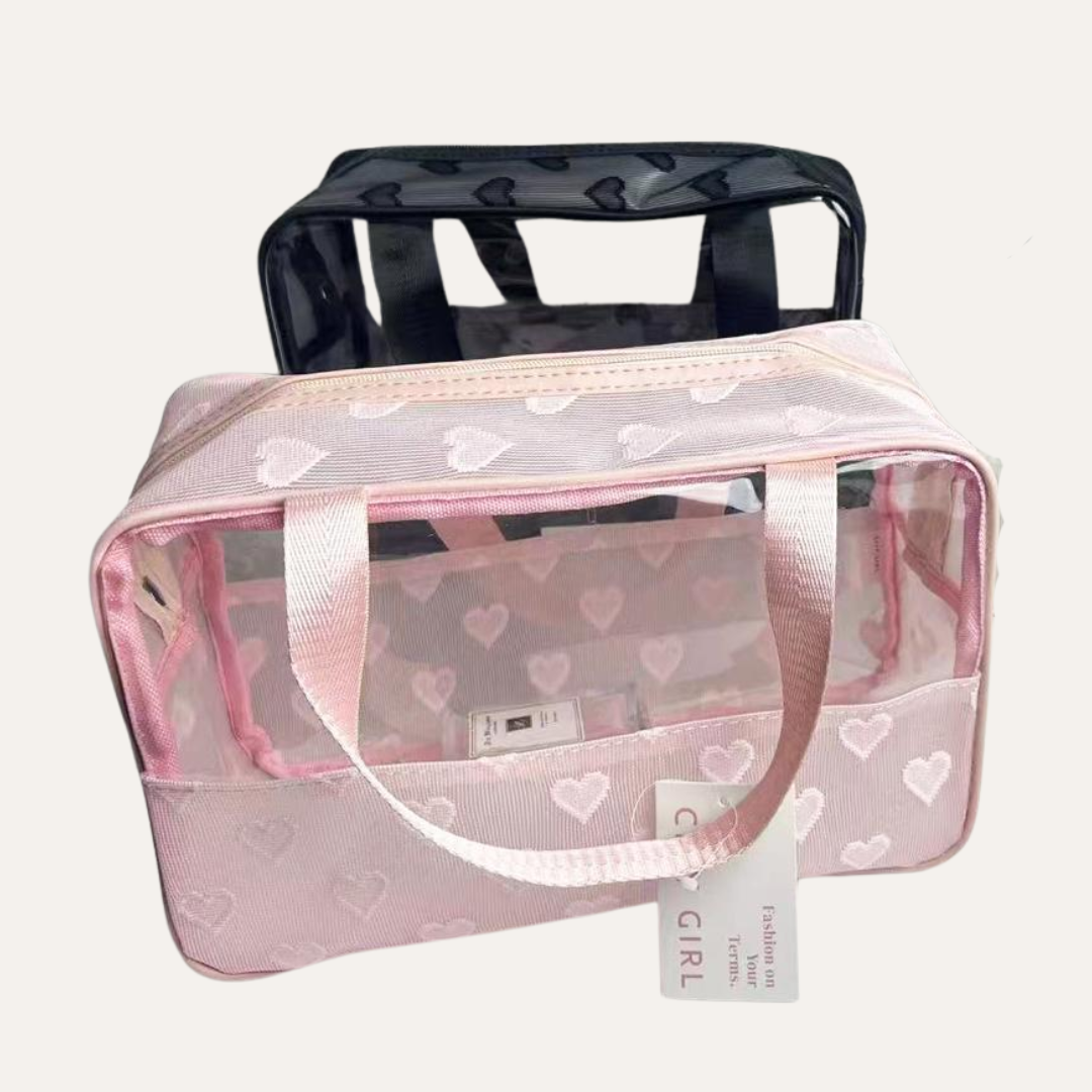 PORTA COSMETICO TIPO BOLSO - CITY GIRL