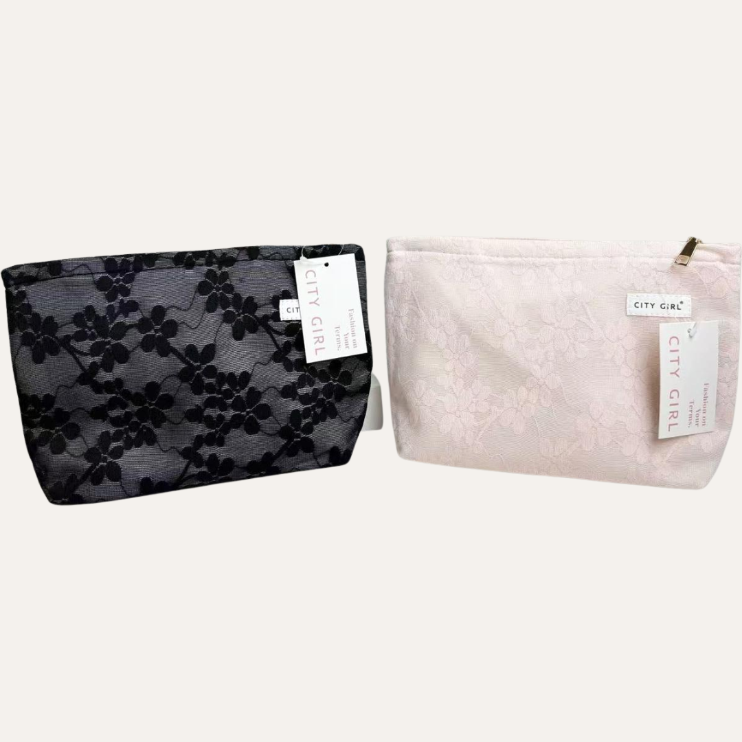 PORTA COSMETICO FLOREADO - CITY GIRL