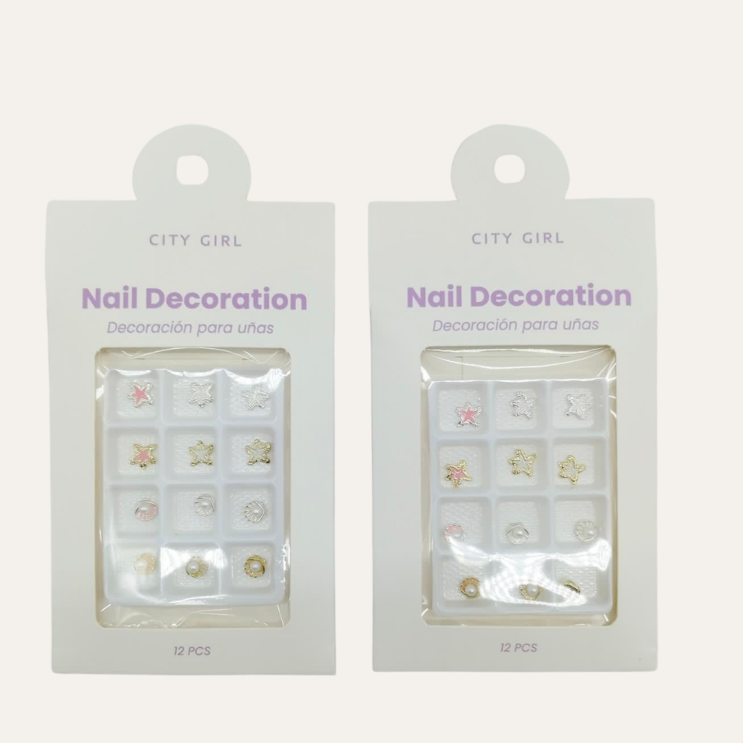 DECORACION PARA UÑAS - CITY GIRL
