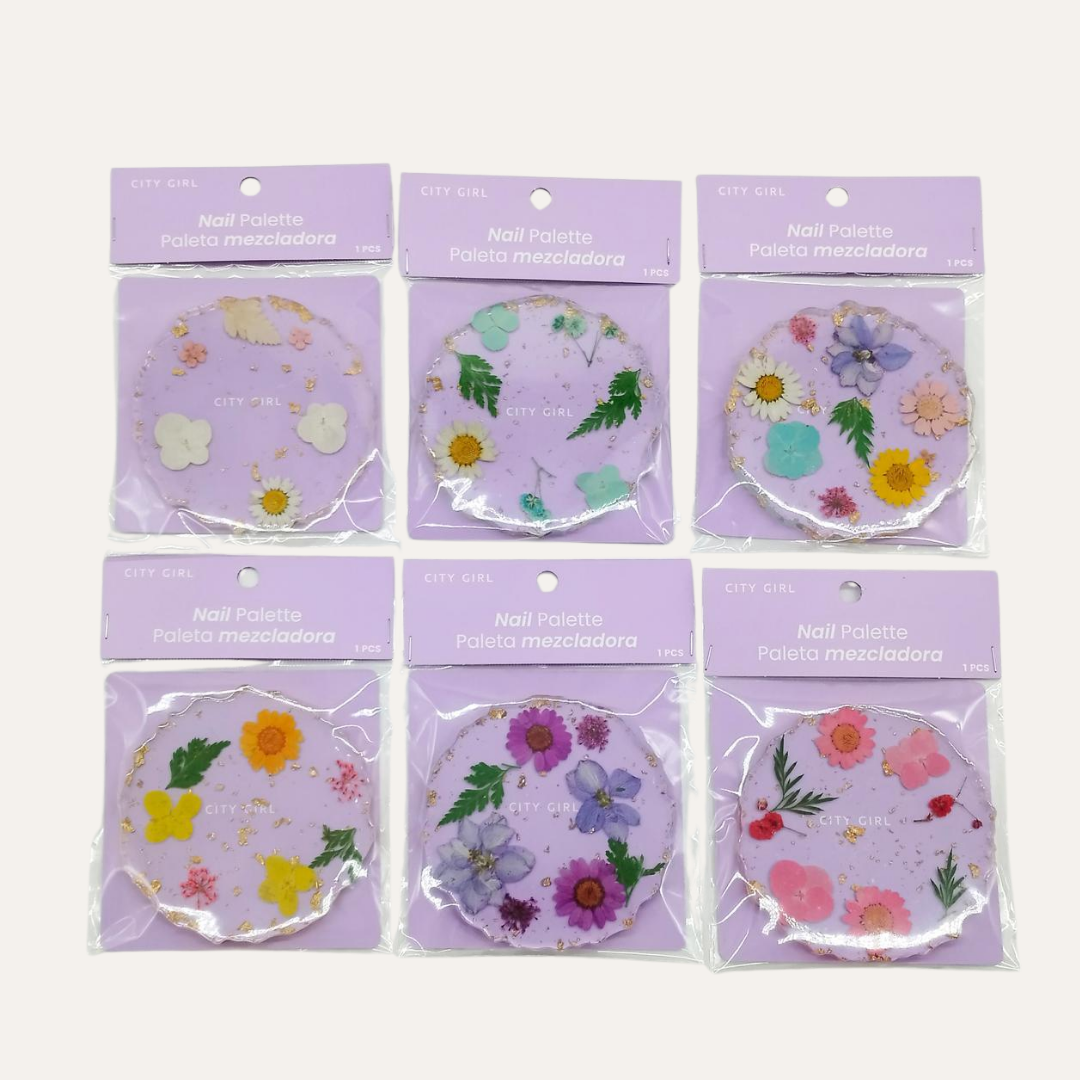 PALETA MEZCLADORA FLORES - CITY GIRL