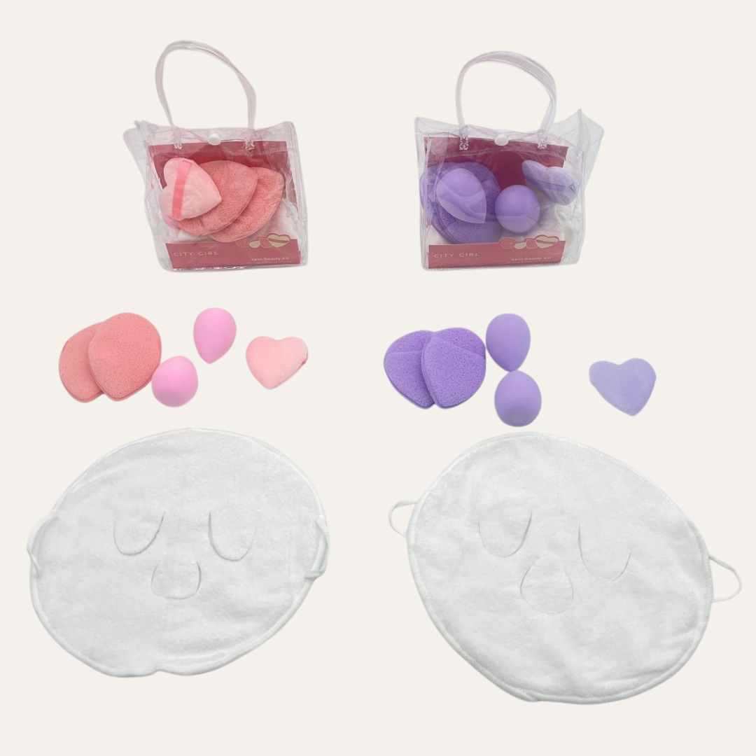 KIT DE CUIDADO FACIAL - CITY GIRL