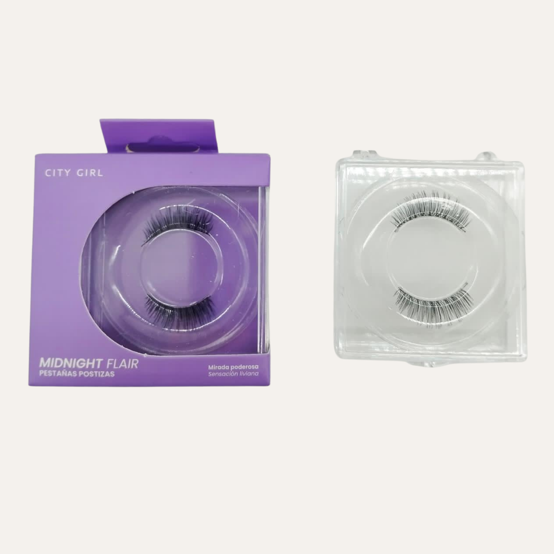 PESTAÑAS POSTIZAS MIDNIGHT FLAIR - CITY GIRL