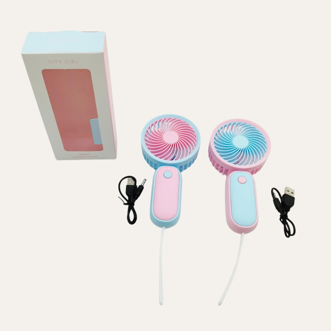 VENTILADOR PORTATIL - CITY GIRL