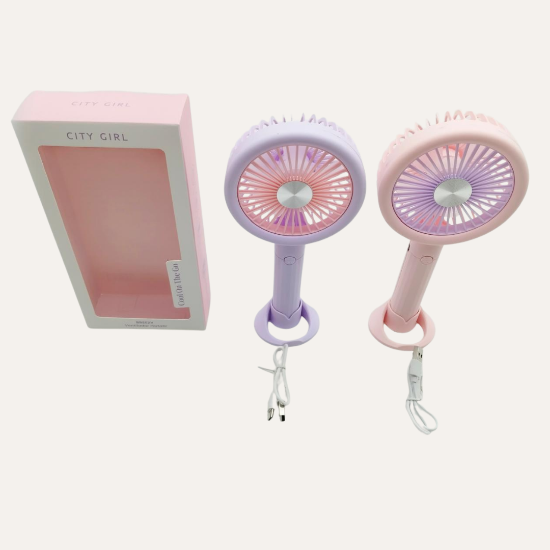 VENTILADOR PORTATIL - CITY GIRL
