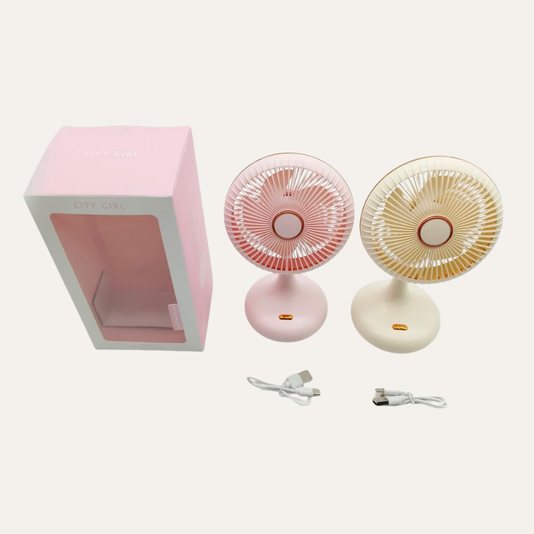VENTILADOR DE MESA -CITY GIRL