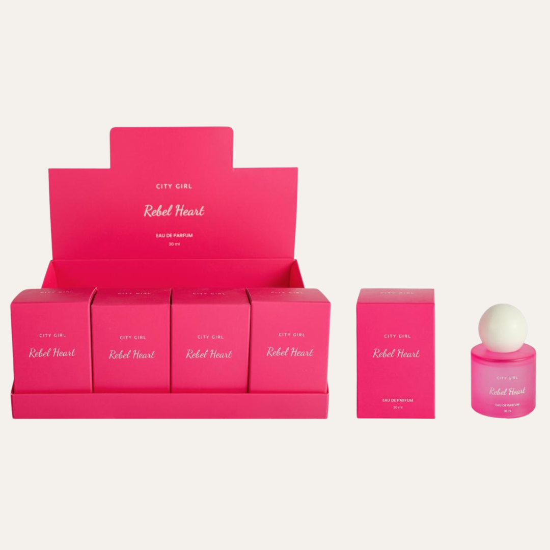 MINI PERFUME REBEL HEART 30ML - CITY GIRL
