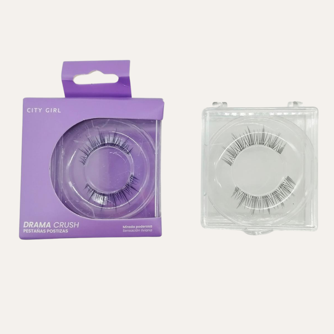 PESTAÑAS POSTIZAS DRAMA CRUSH - CITY GIRL