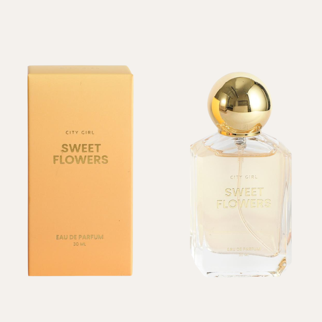 PEFUME SWEET FLOWERS 30ML - CITY GIRL