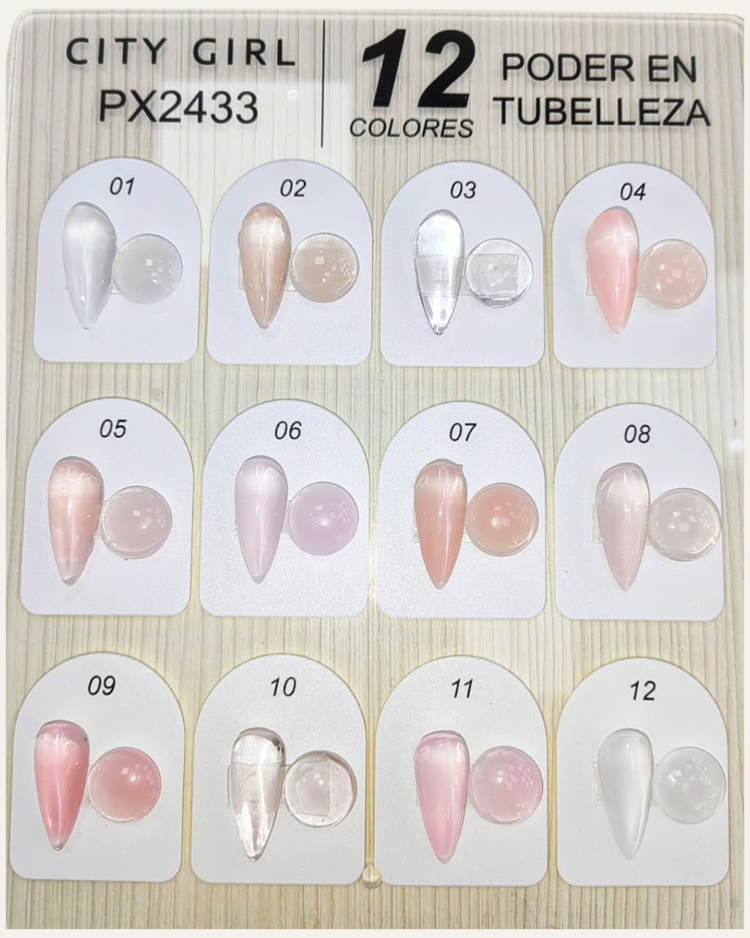 GEL PARA EXTENSION LIQUIDA UV/LED - CITY GIRL