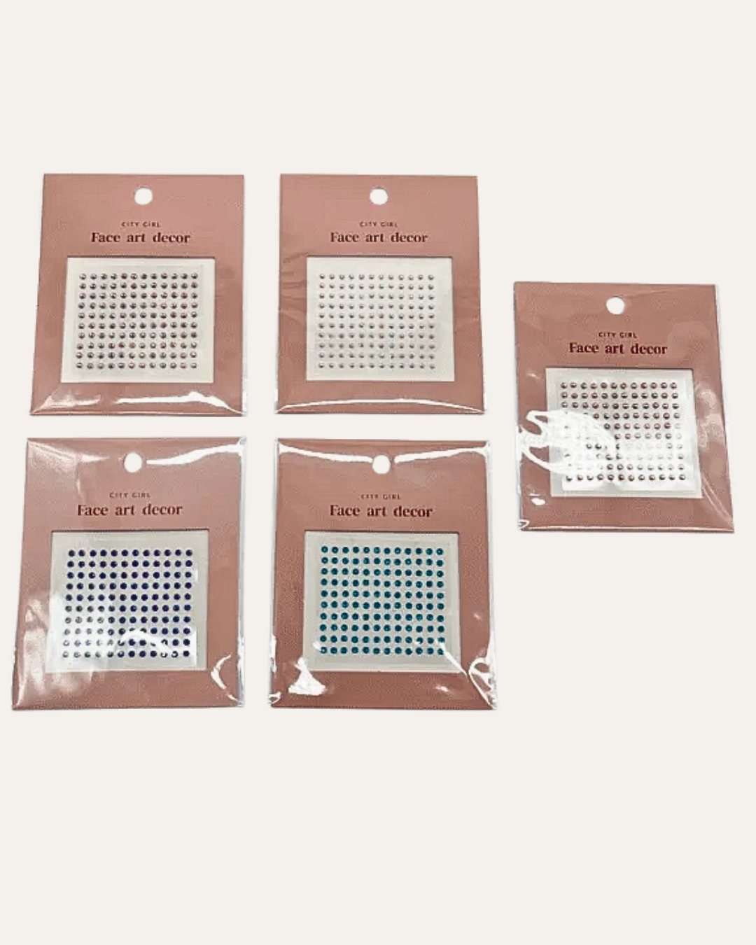 STICKERS PARA ROSTRO - CITY GIRL