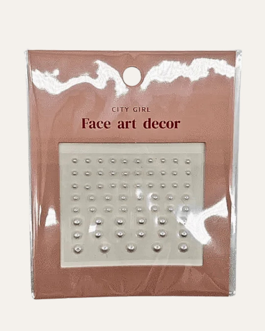 STICKER PARA ROSTRO PERLITAS - CITY GIRL