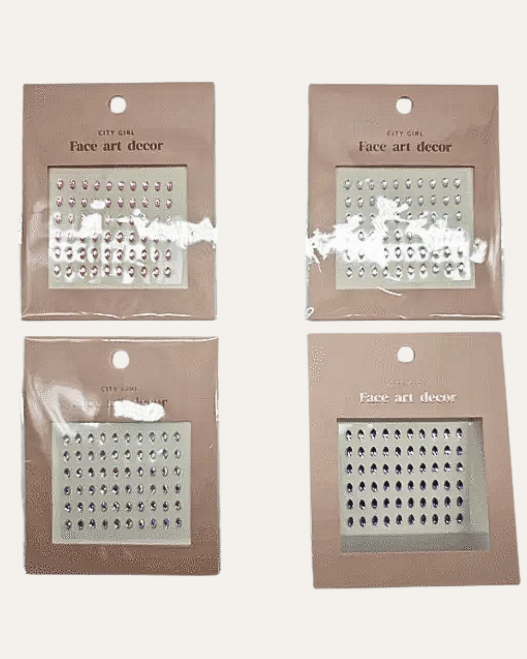 STICKER PARA ROSTRO - CITY GIRL