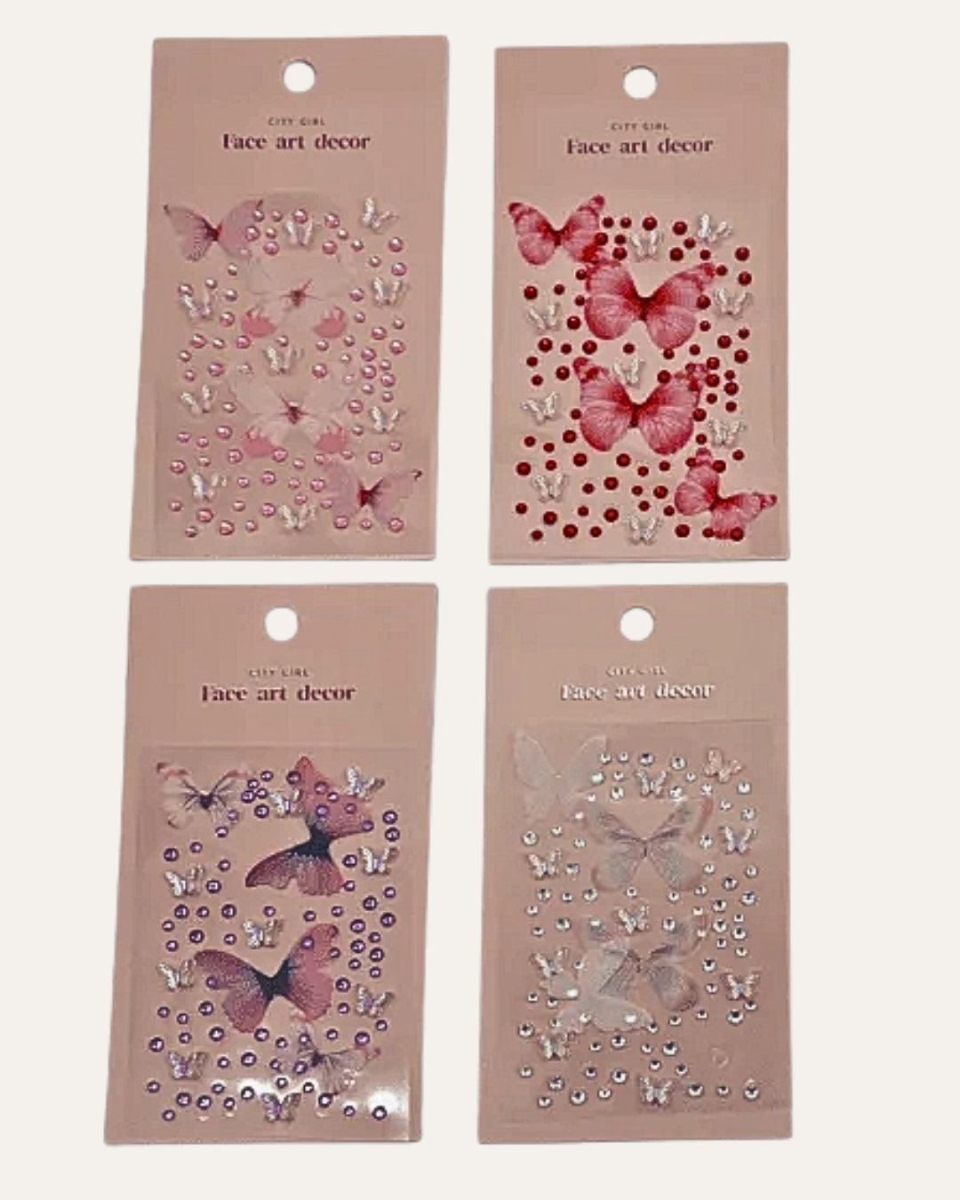 STICKER PARA ROSTRO - CITY GIRL