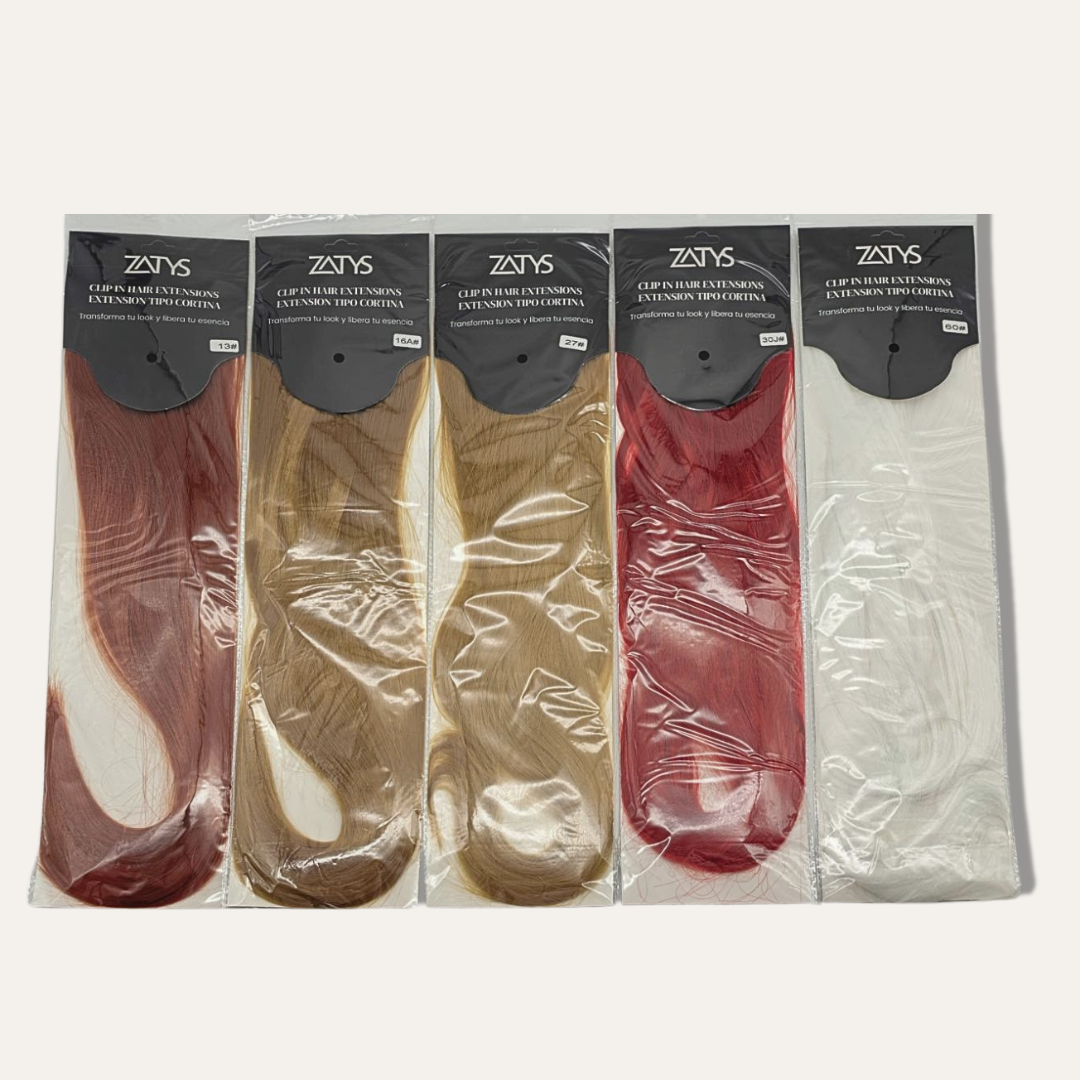 EXTENCION DE CABELLO CORTINA CON CLIP - ZATYS
