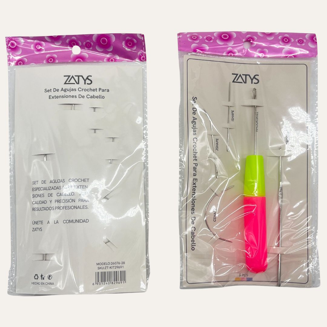 KIT DE AGUJAS PARA TRENZAS - ZATYS