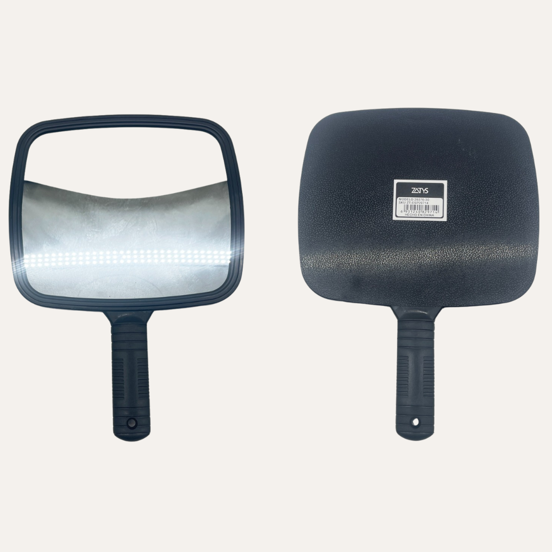 ESPEJO CUADRADO CON MANGO - ZATYS