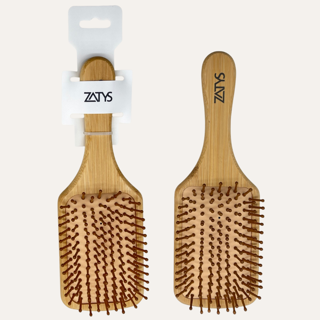 CEPILLO DE BAMBU RECTANGULAR - ZATYS