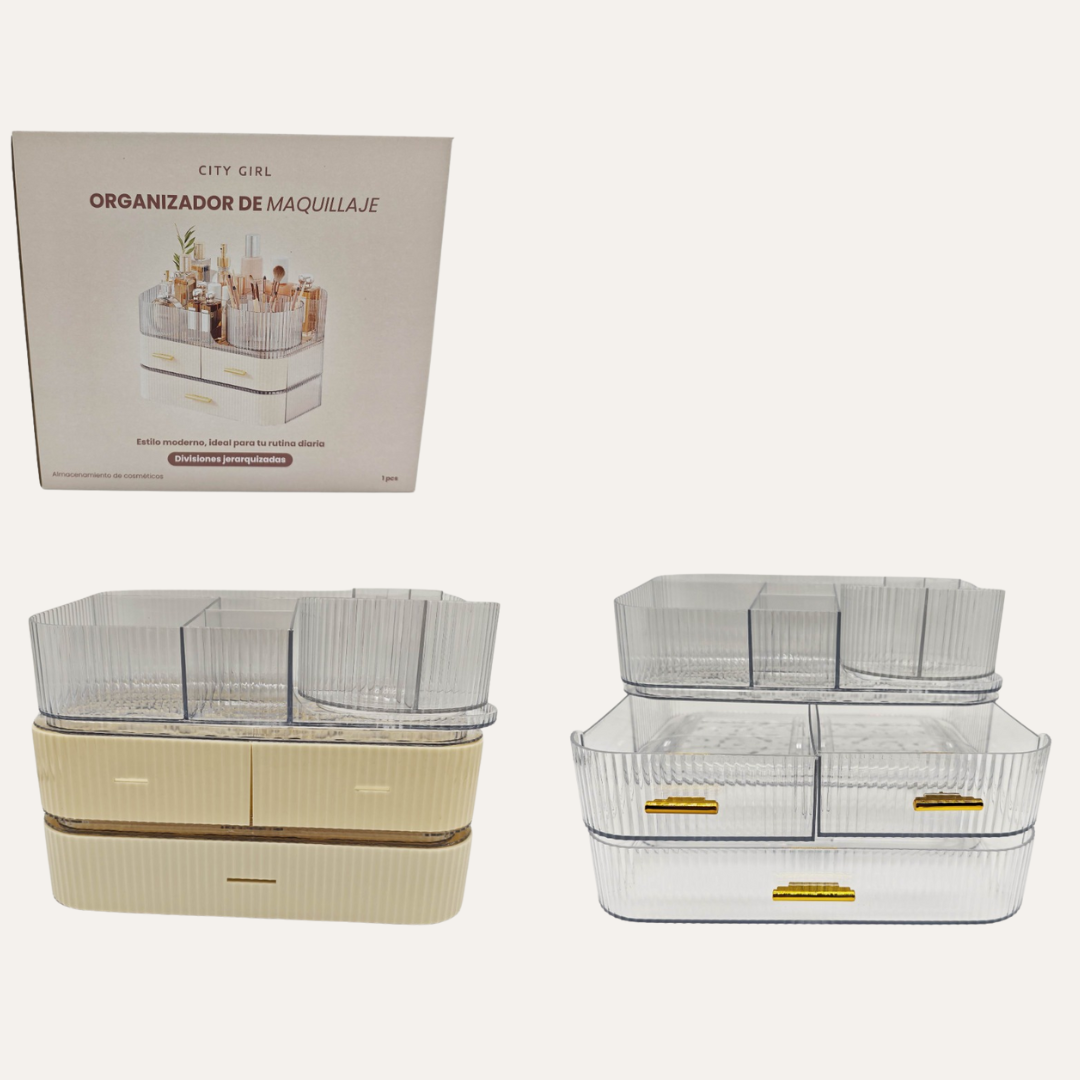 ORGANIZADOR CON CAJONES PARA MAQUILLAJE - CITY GIRL