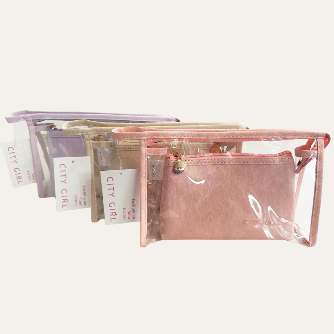 PORTA COSMETICOS DOBLE - CITY GIRL