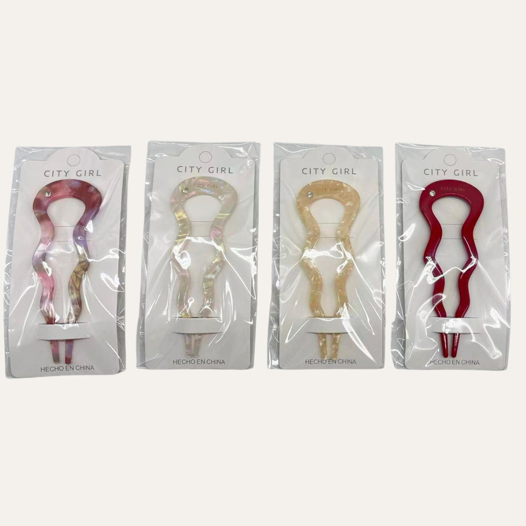 HORQUILLAS ONDULADAS - CITY GIRL