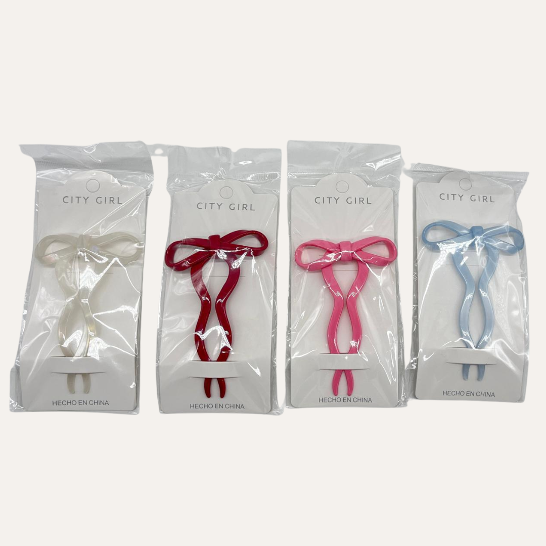 HORQUILLA MOÑO - CITY GIRL