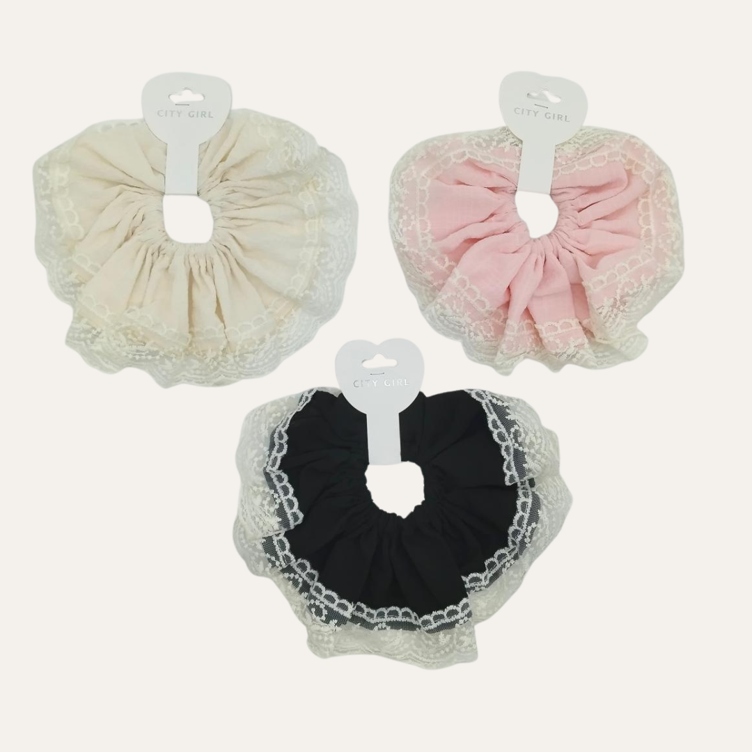 SCRUNCHIE CON ENCANJE - CITY GIRL