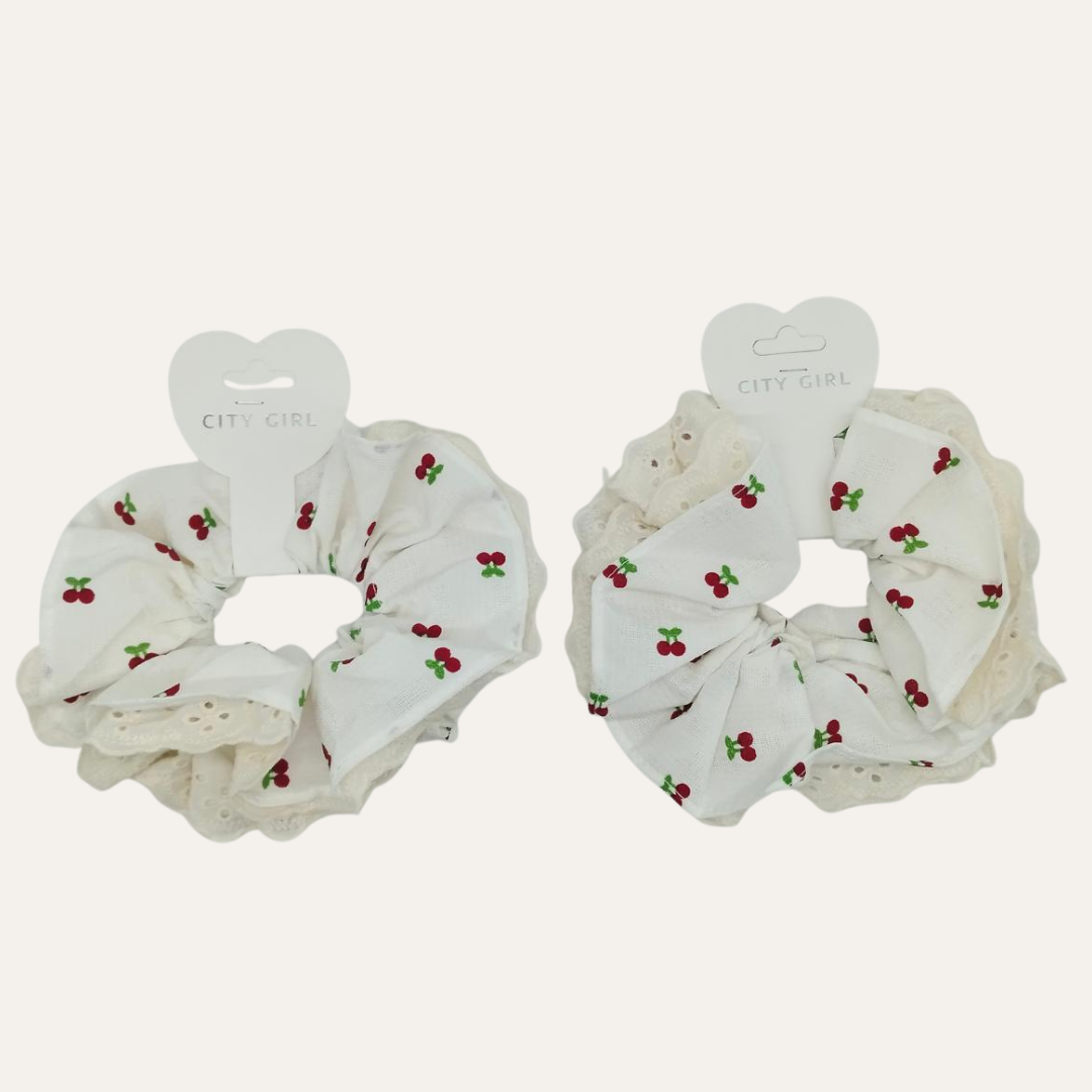 ESCRUNCHIE CEREZAS - CITY GIRL