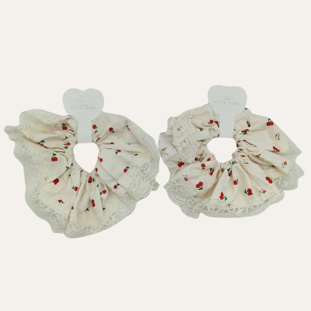 ESCRUNCHIE CEREZAS - CITY GIRL