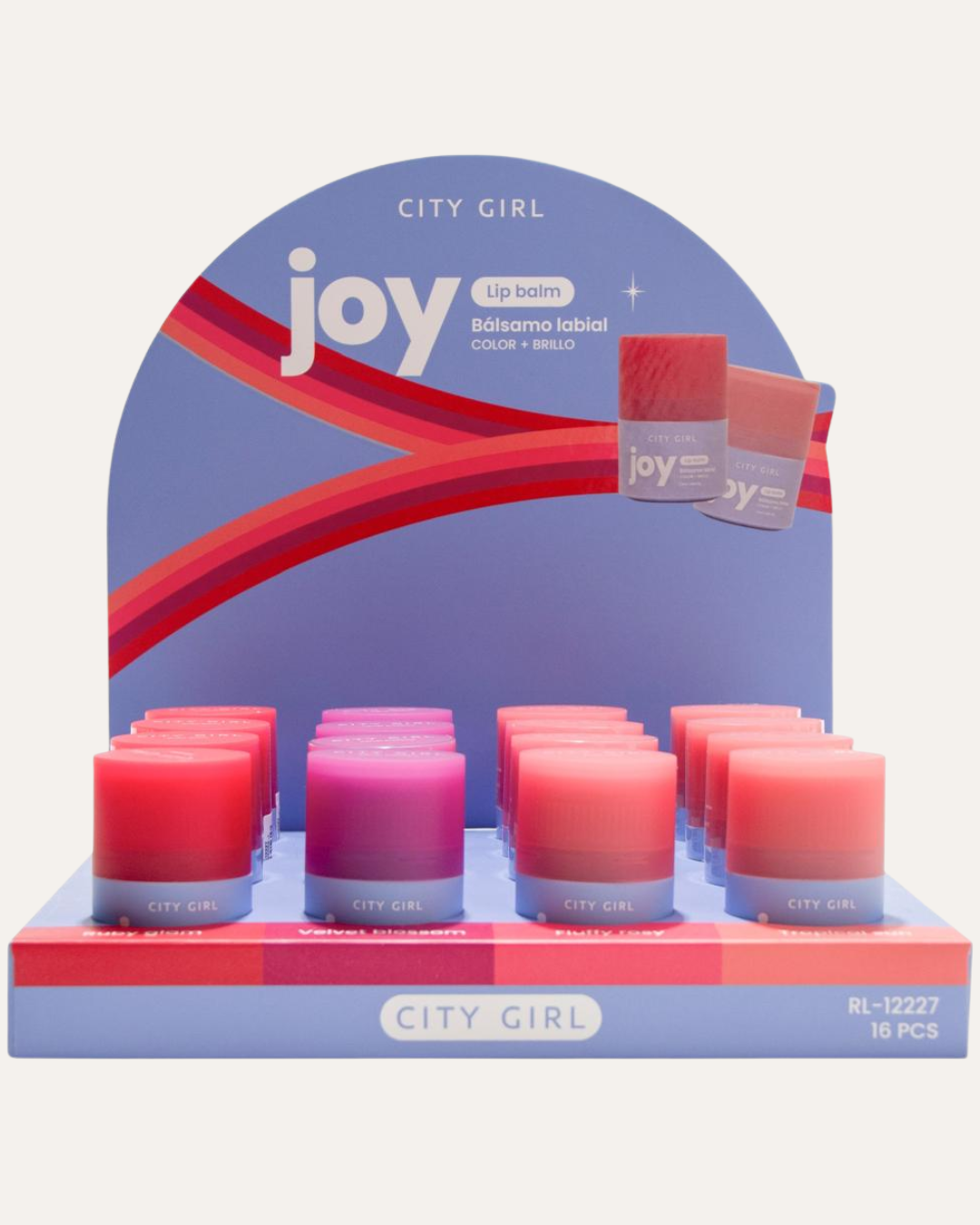 LIP BALM (COLOR MAS BRILLO) JOY - CITY GIRL