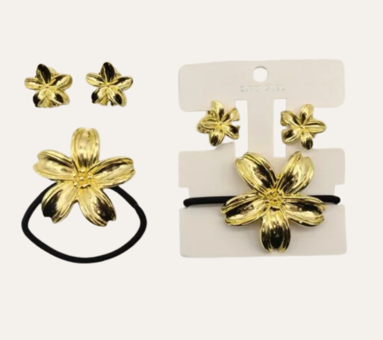 COLITA + BROCHES FLOR - CITY GIRL