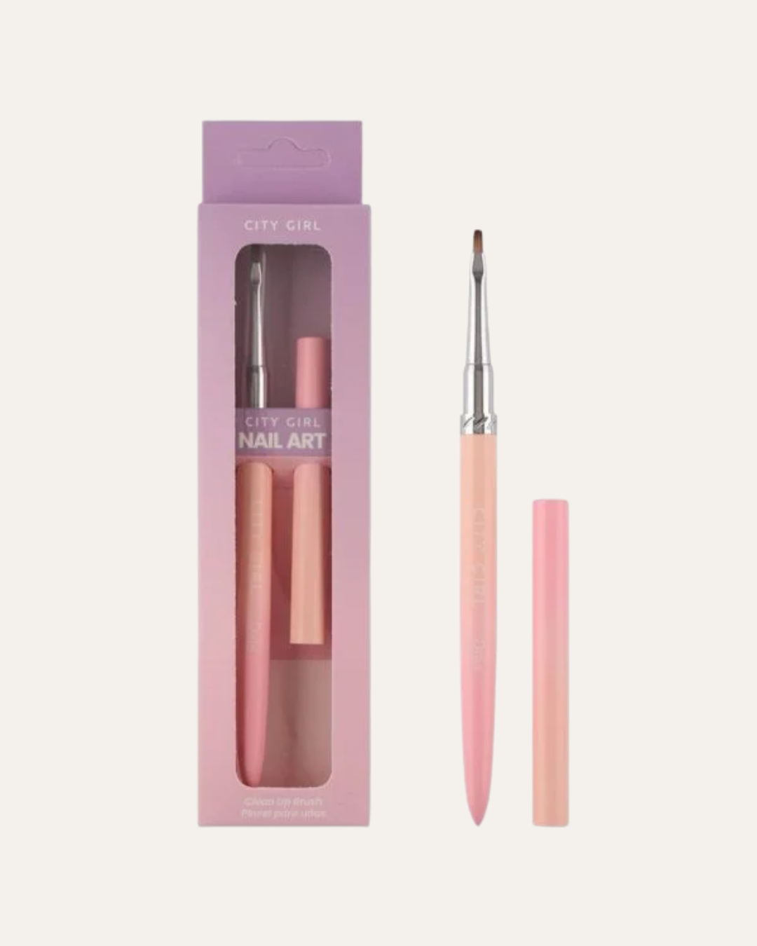 PINCEL PARA UÑAS CITY GIRL