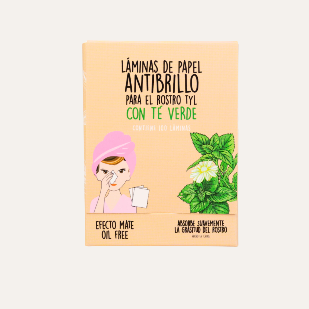 LÁMINAS DE PAPEL ANTI BRILLO PARA ROSTRO - OTROS