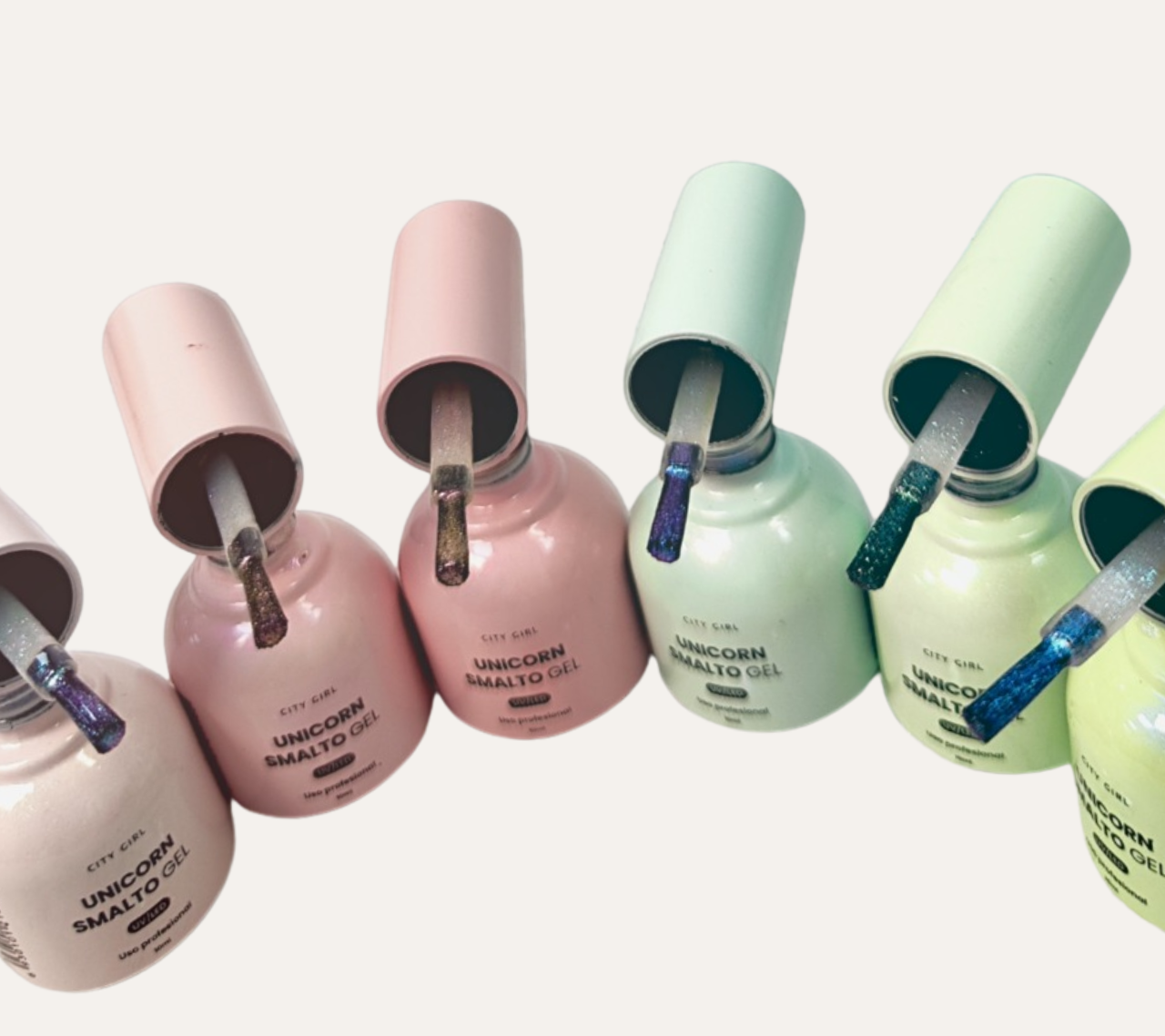 ESMALTE UNICORNIO UV/LED 10ML - CITY GIRL