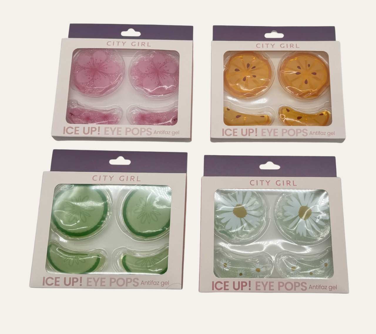 SET DE ANTIFAZ CON GEL + PARCHE DESCONGESTIVO - CITYT GIRL