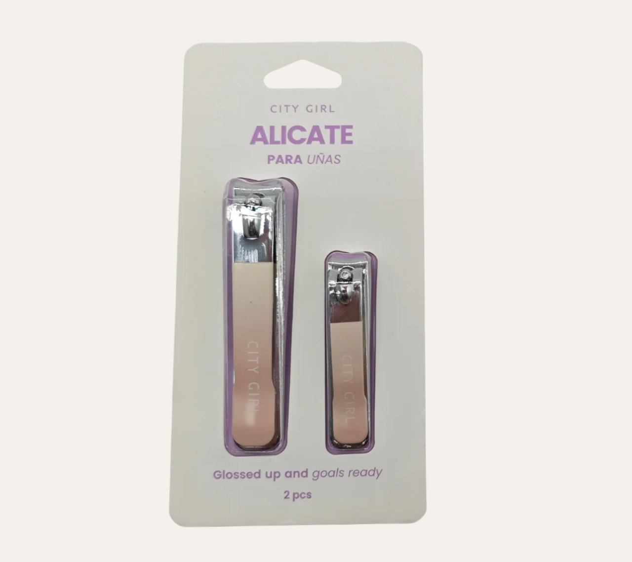 KIT DE CORTA UÑAS 2PCS - CITY GIRL