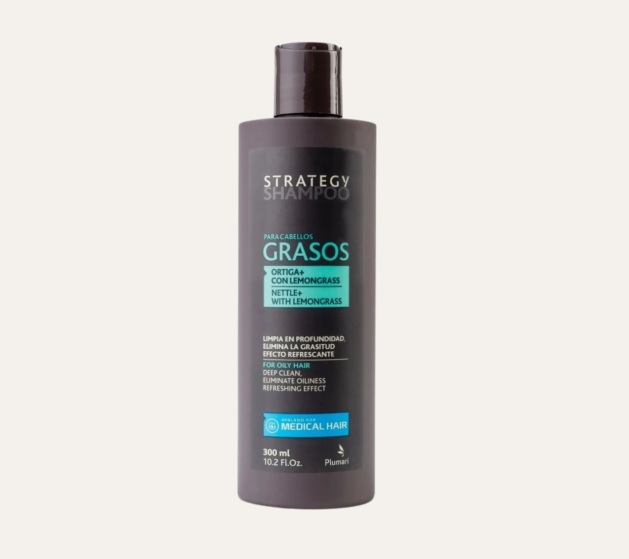 SHAMPOO CABELLOS GRASOS 300ML - STRATEGY