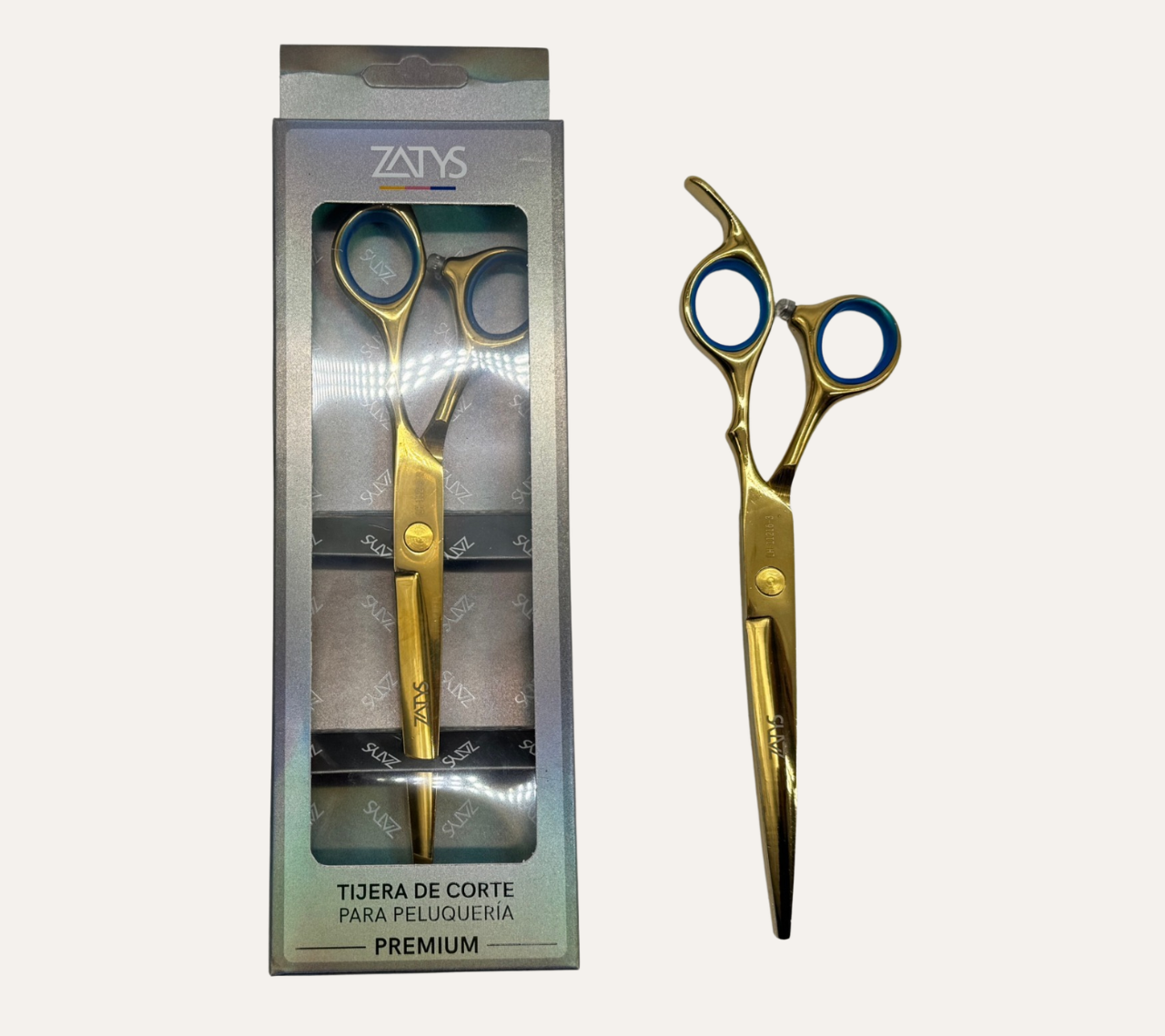 Tijera De Corte Dorada 6.5 Pulgadas- Zatys