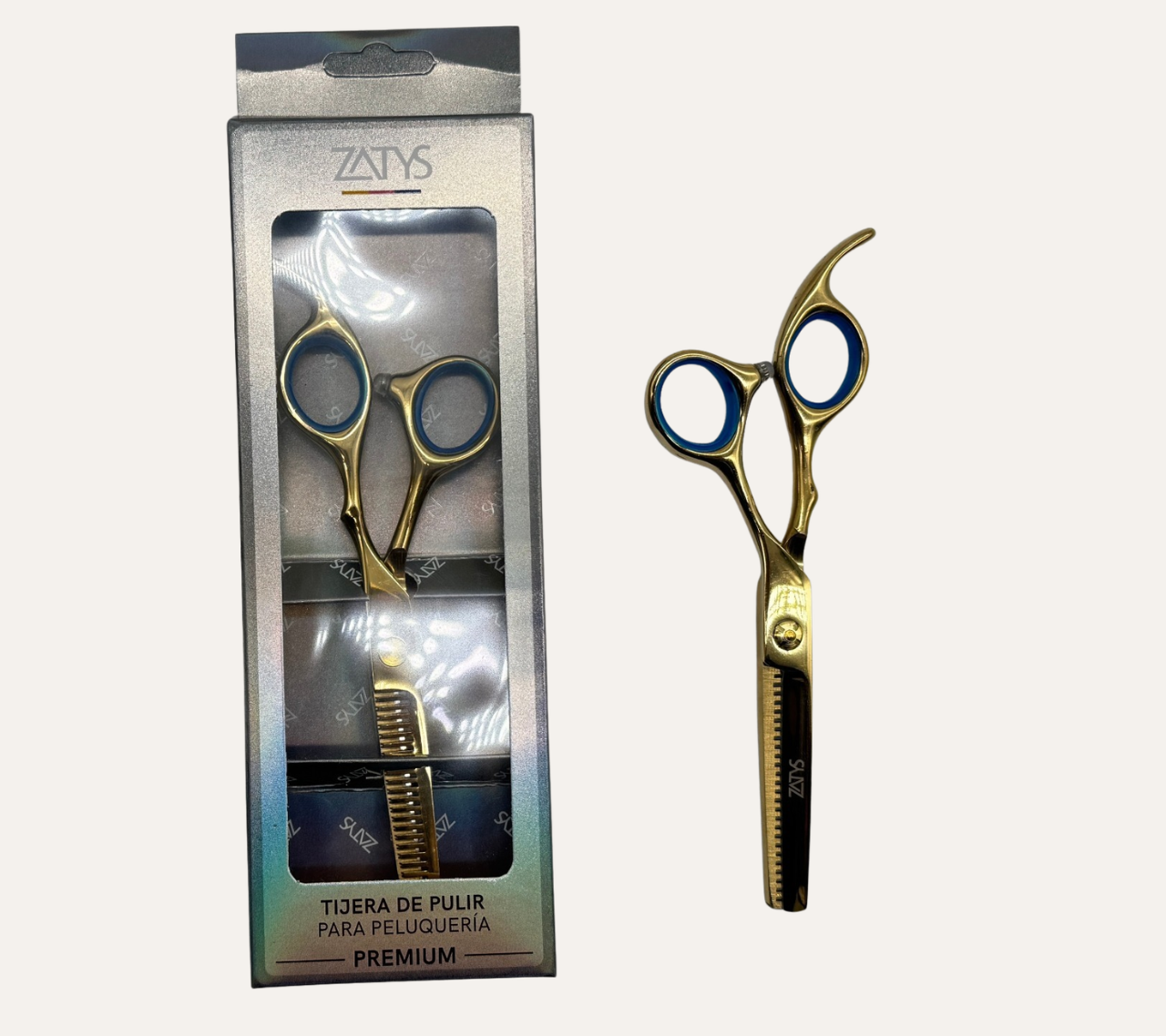 Tijera De Pulir Dorada 5.5 Pulgadas- Zatys
