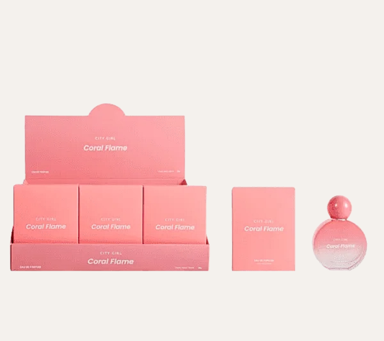 PERFUME CORAL FLAME 30ML - CITY GIRL