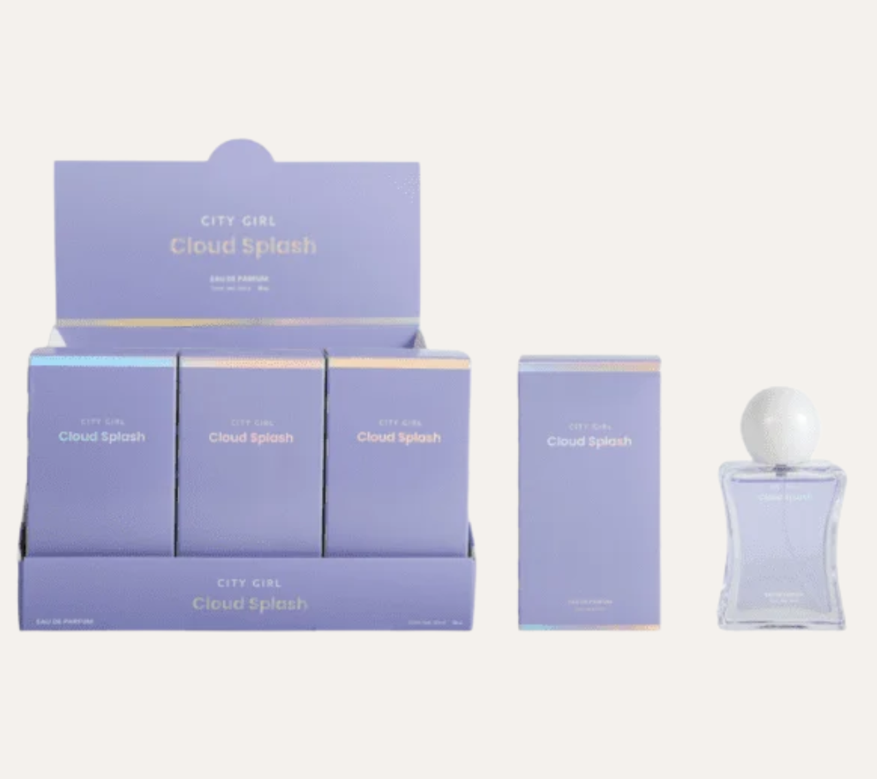 PERFUME CLOUD SPLASH30ML - CITY GIRL