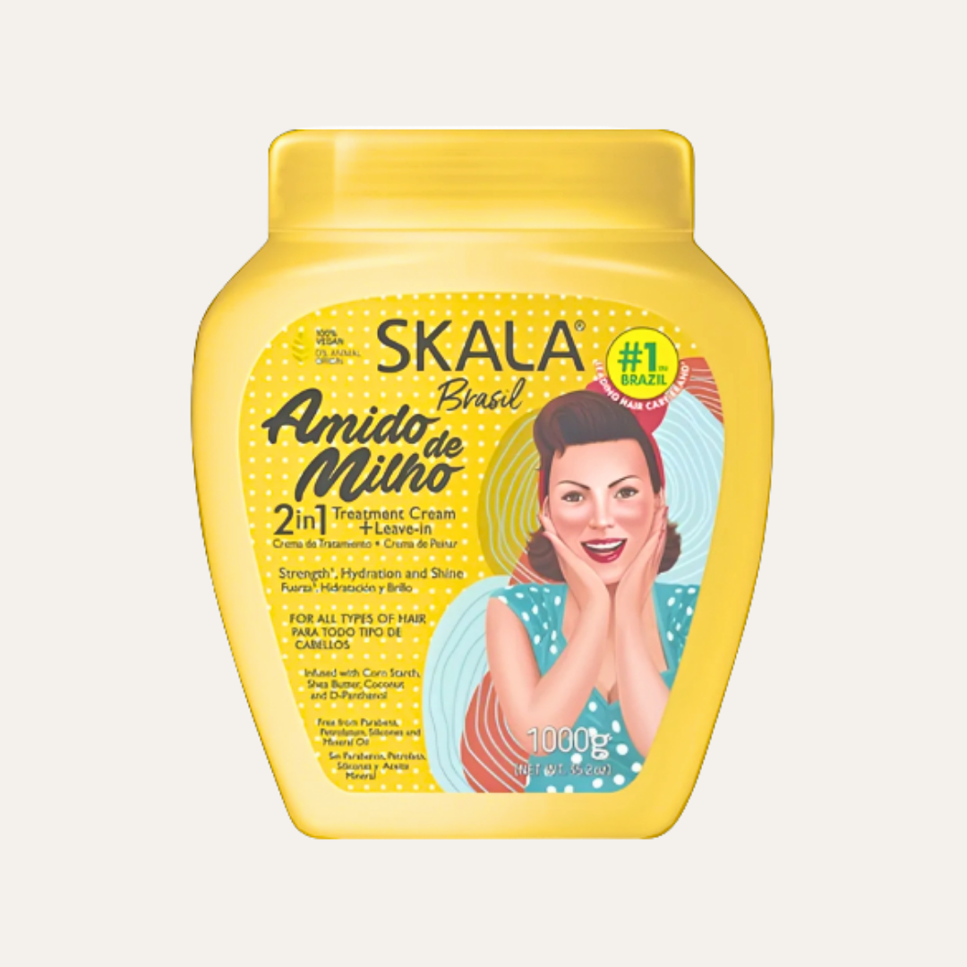 crema de peinar amido de milho - skala