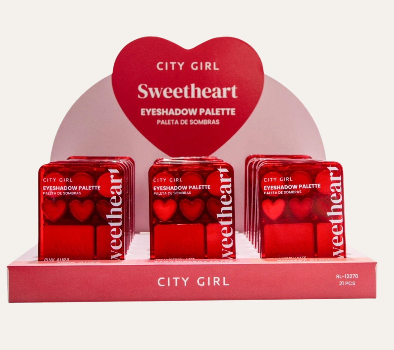 PALETA DE SOMBRAS SWEETHEART - CITY GIRL