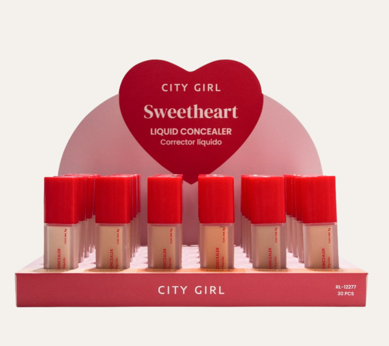 CORRECTOR LIQUIDO SWEETHEART - CITY GIRL