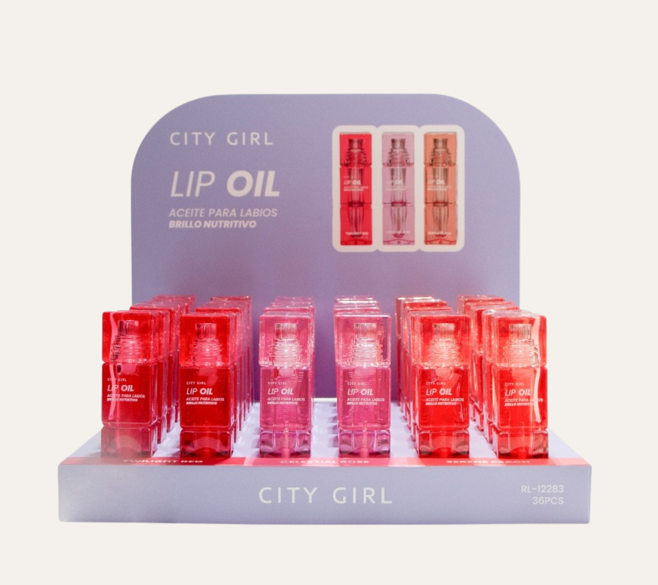 ACEITE NUTRITIVO PARA LABIOS - CITY GIRL
