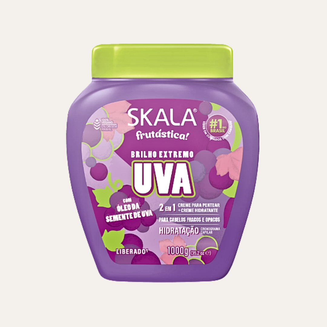 crema de peinar para cabellos debil y opacos - skala