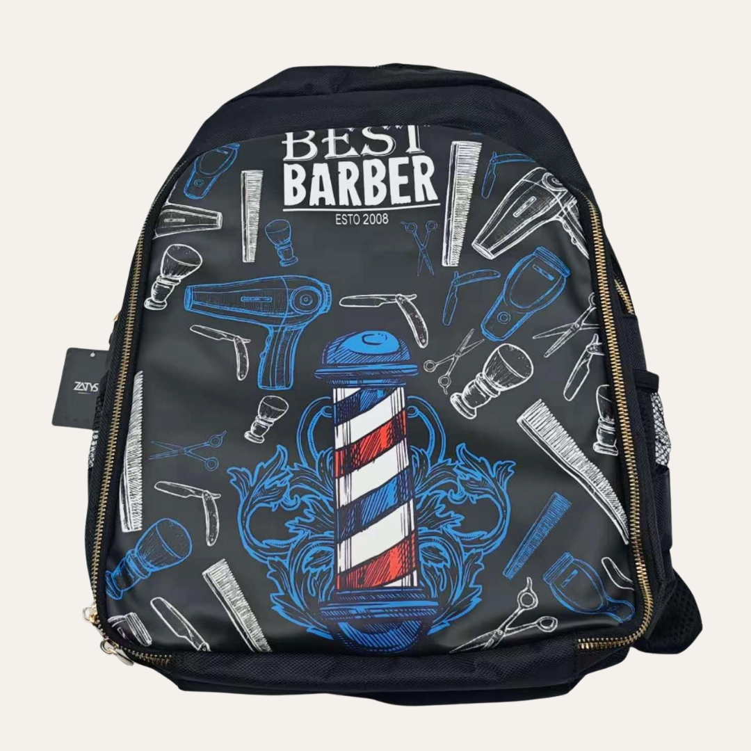 MOCHILA PARA BARBERO CON DISEÑO - ZATYS