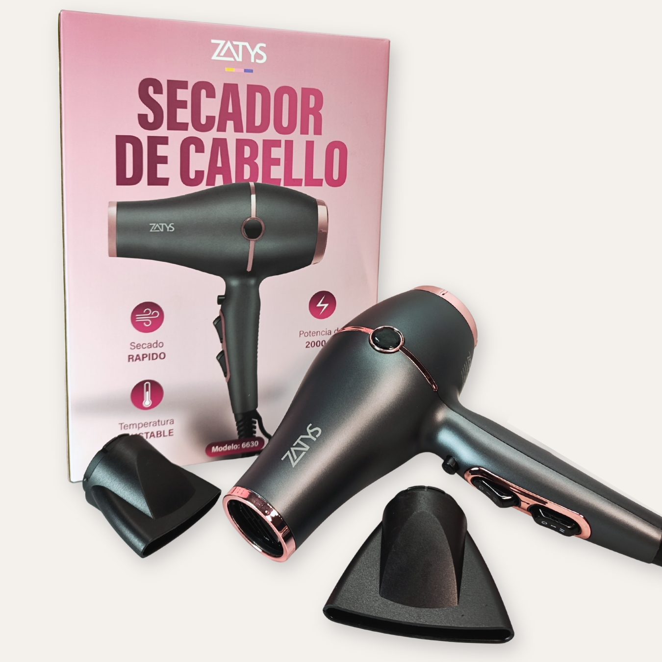 SECADOR DE CABELLO PROFESIONAL VITESSE - ZATYS