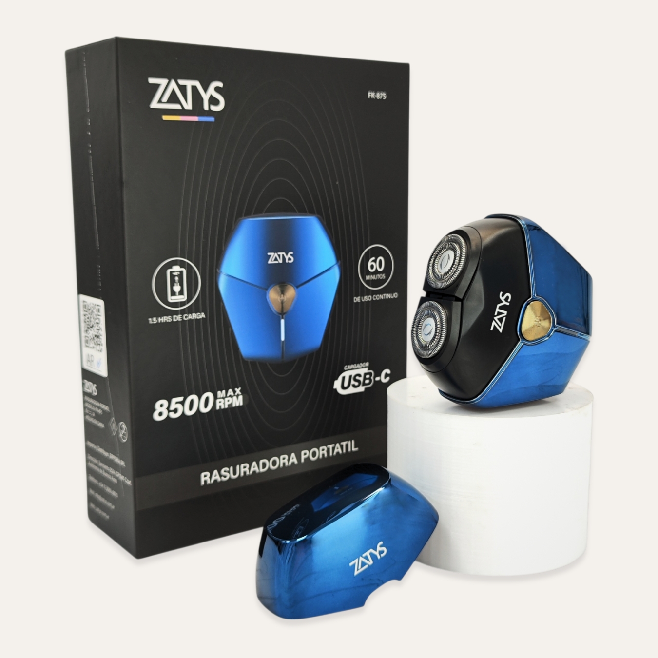 RASURADORA SMOOTH FINISH SHAVE - ZATYS